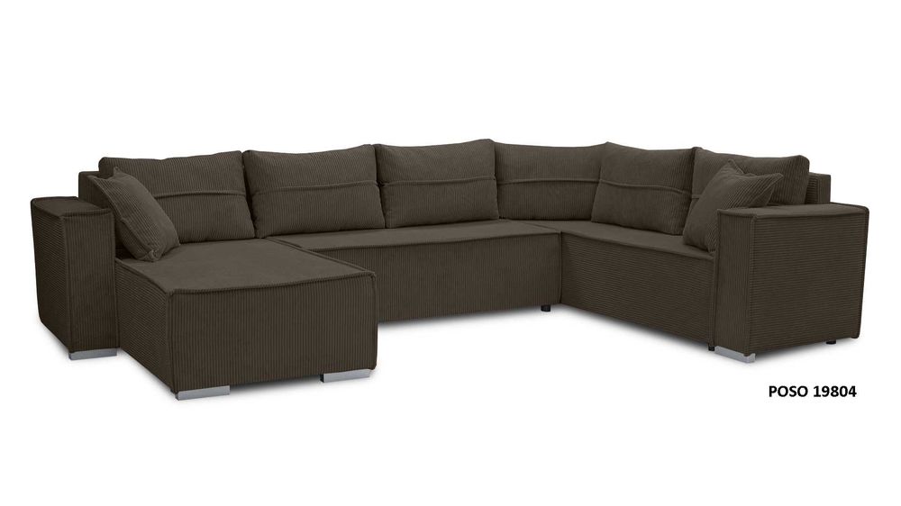 Narożnik z funkcją spania LARS POSO pojemnik na pościel OD PRODUCENTA!