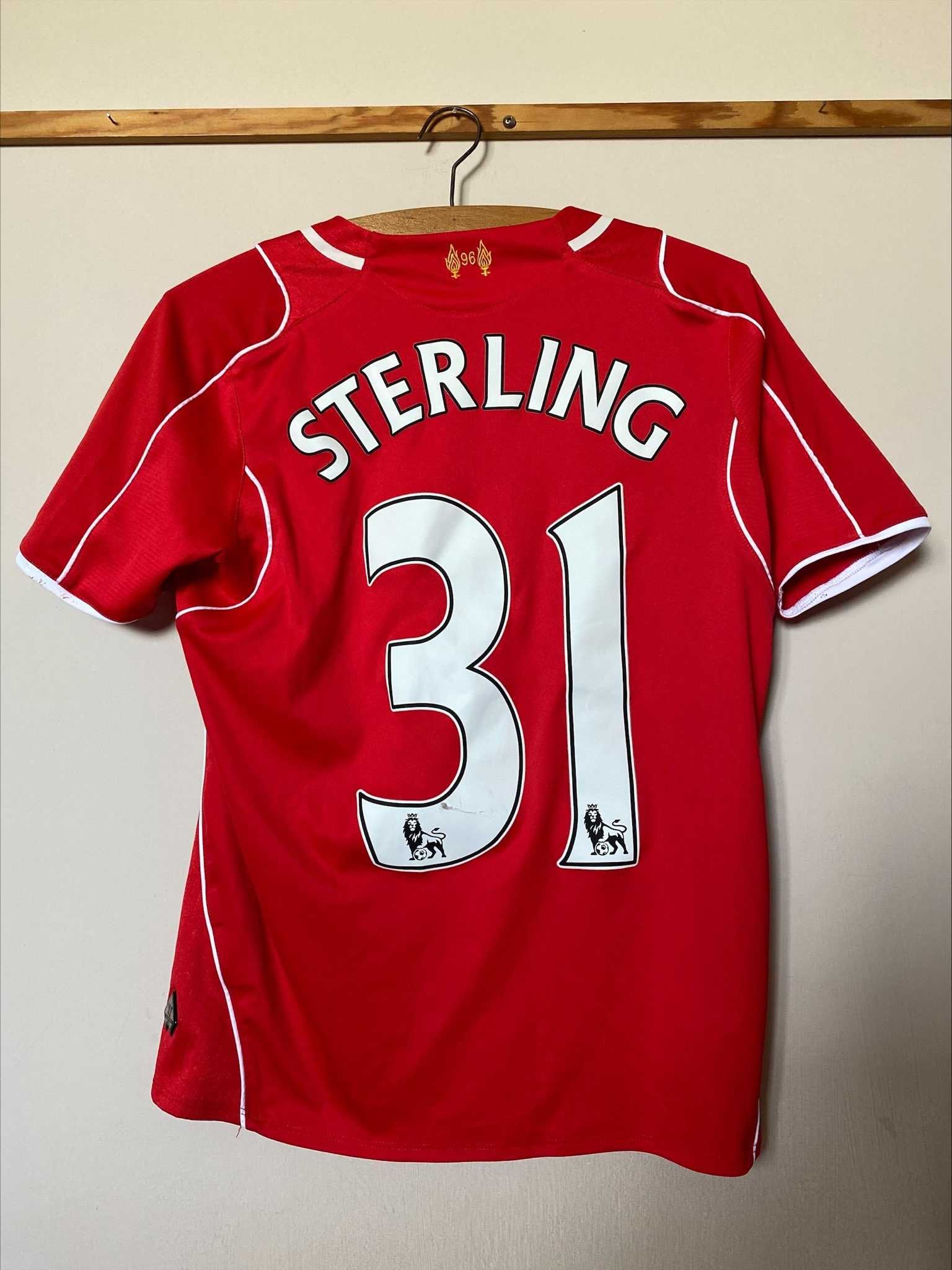 LIVERPOOL F.C. nr 31 STERLING - 2014 - 2015 - Warrior - UNIKAT