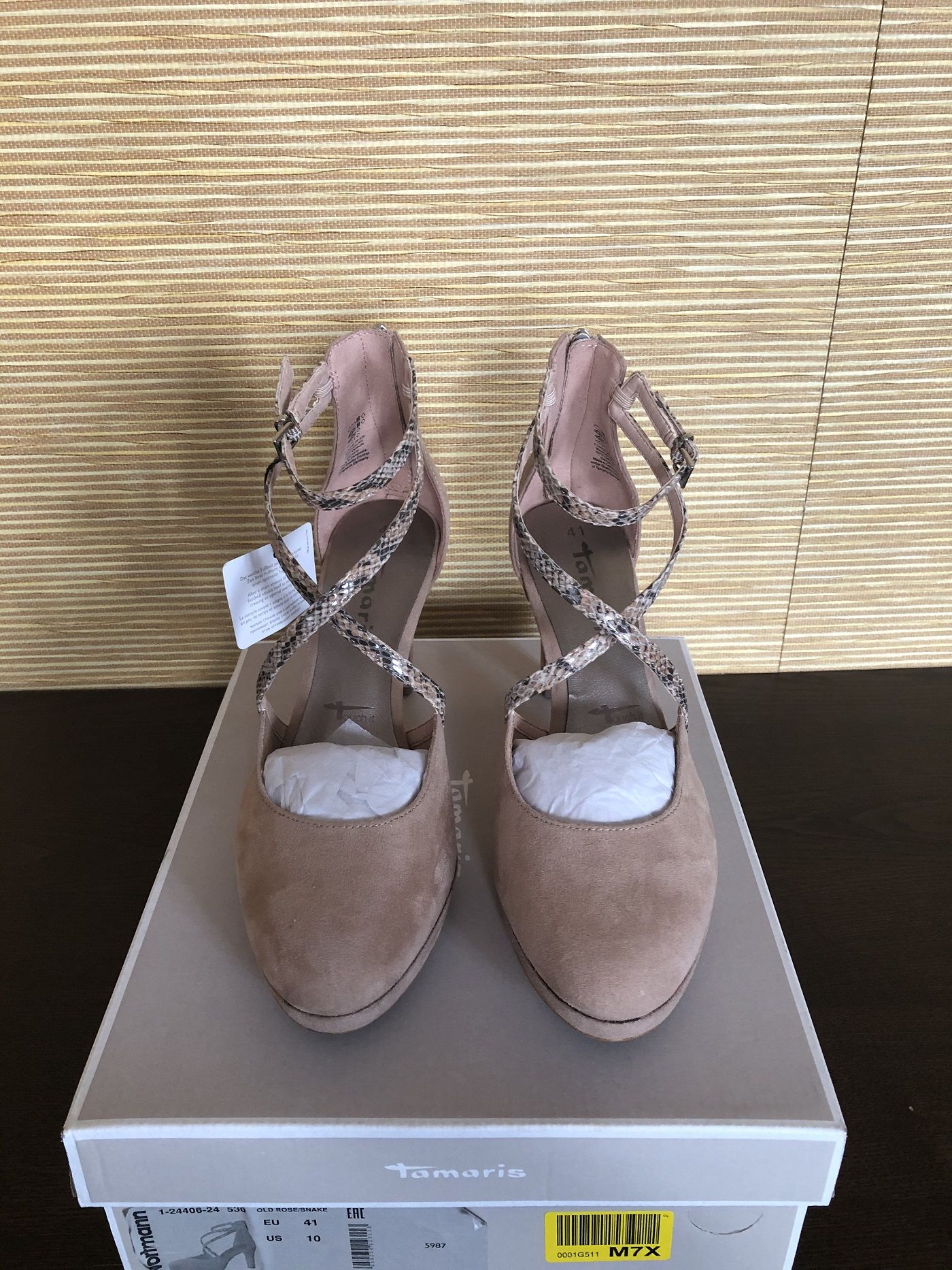 Buty Tamaris Szpilki rose r. 41 obcas 9cm Nowe