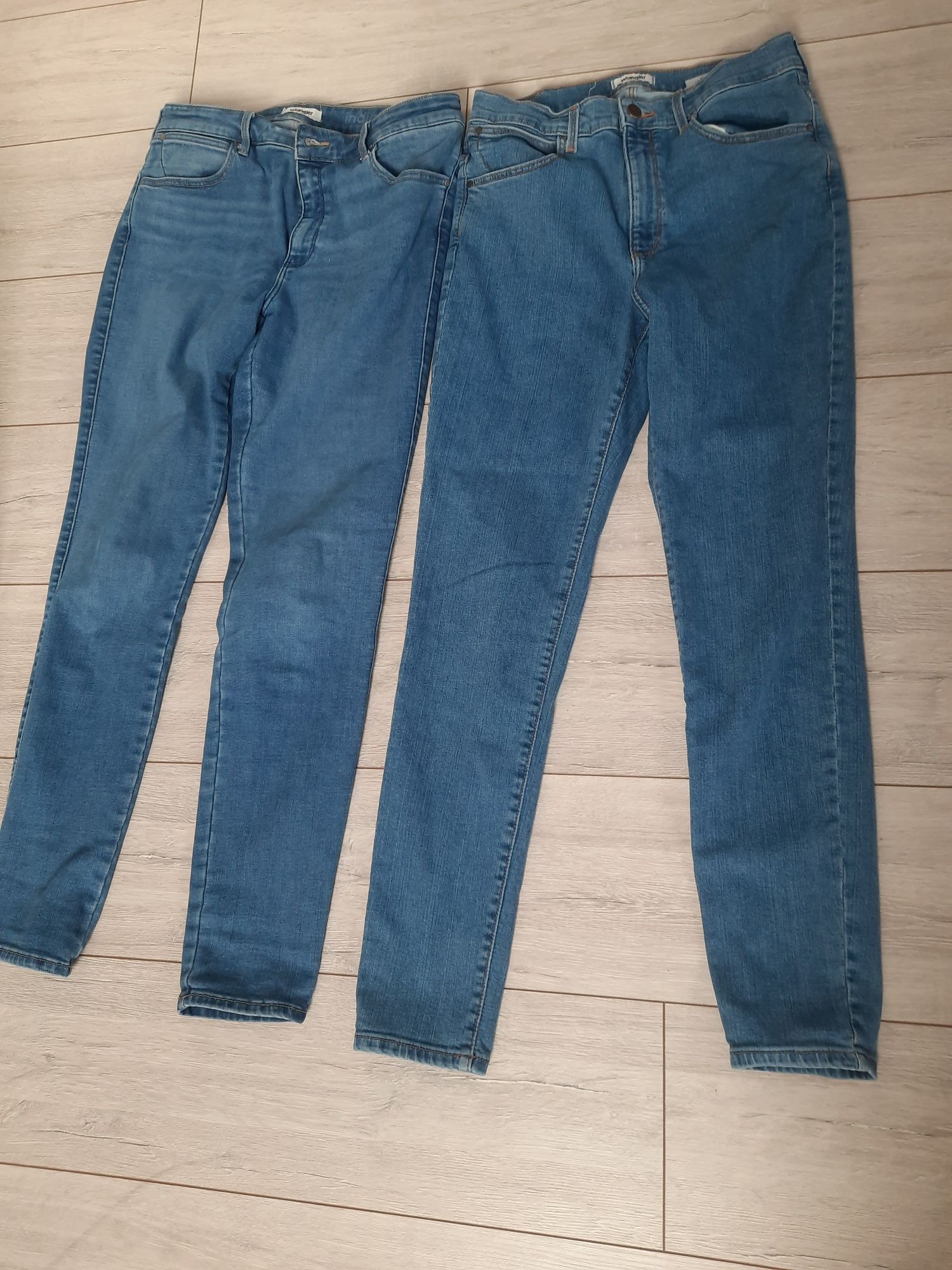 Wrangler jeans skinny 2 pary