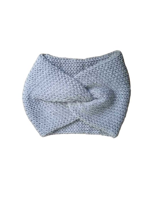Opaska Handmade turban Węzeł szeroka Podwójna Jesień Zima Dwuwarstwowa