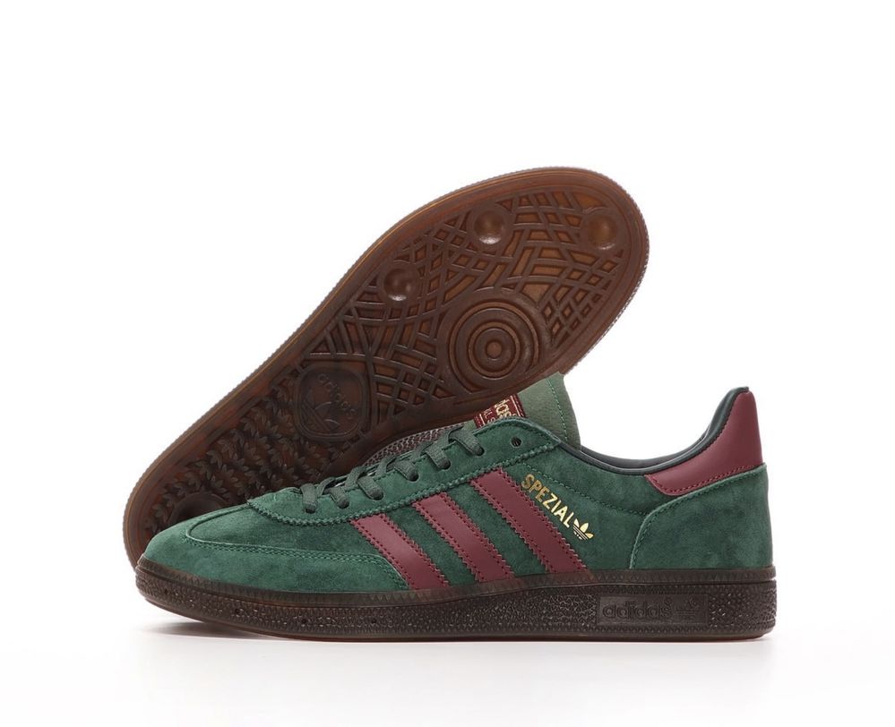 Кросівки чоловічі Adidas Spezial Green Red 41-45