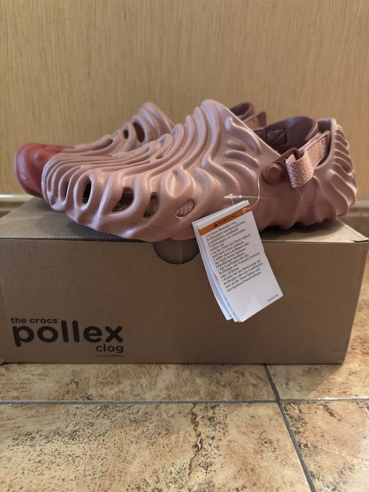 Salehe Bembury x Crocs The Pollex Clog como ube yoke pale blush kuwata