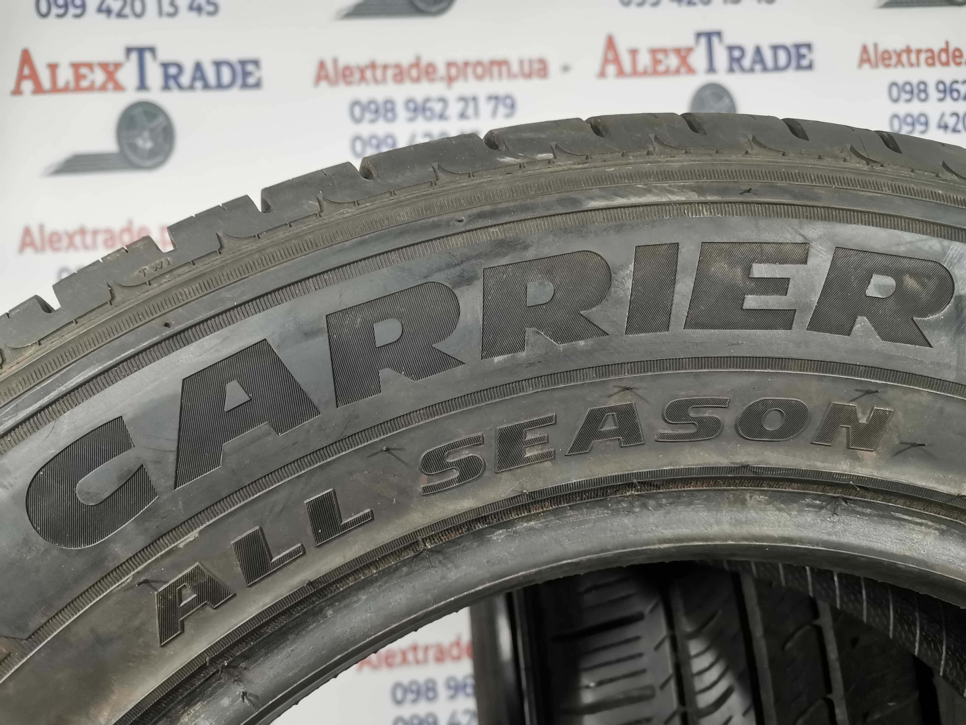 4 шт. 215/65 R16C цешка Pirelli Carrier All Season шини б/у