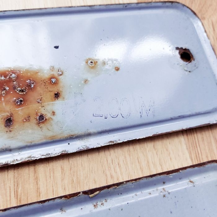 Tablice rejestracyjne 2 szt. NRD, Niemiecka Republika Demokratyczna