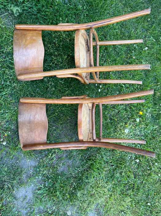 Stare krzesło gięte komplet 2 sztuki