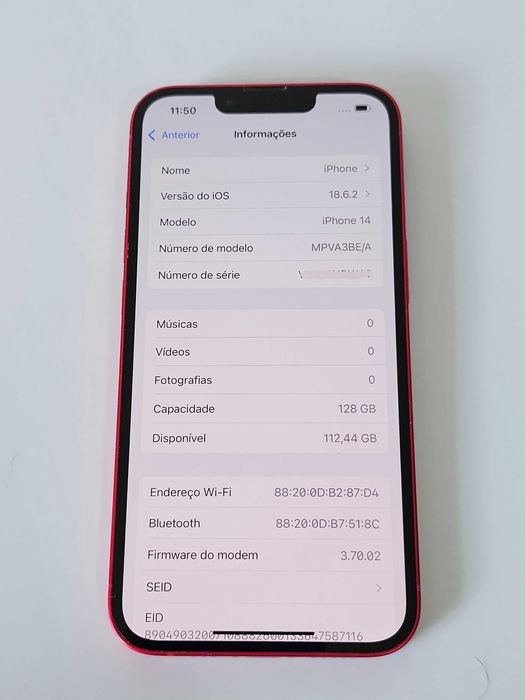 Iphone 14 128gb. 80% Bateria. Excelente