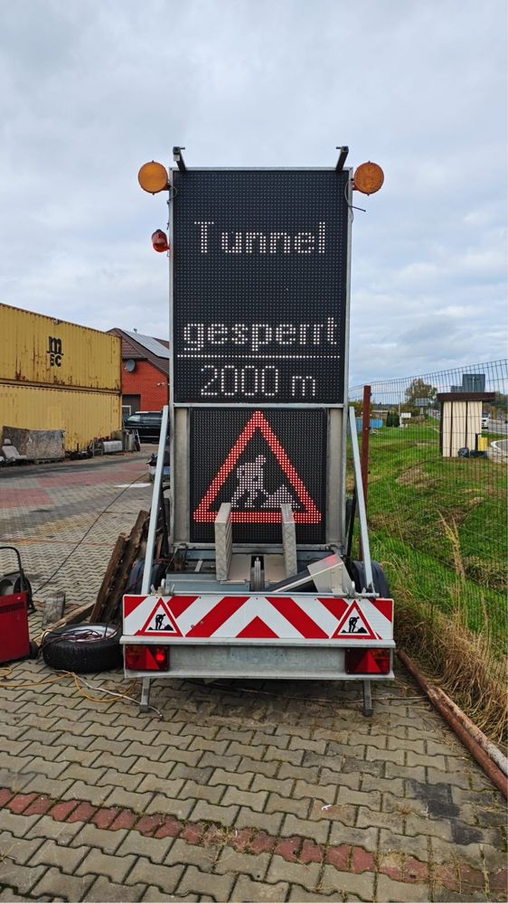 Trebbiner VWT10 przyczepa ostrzegawcza