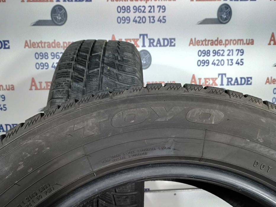 2 шт. 235/60 R18 Toyo SnowProx S954 SUV зимові шини б/у
