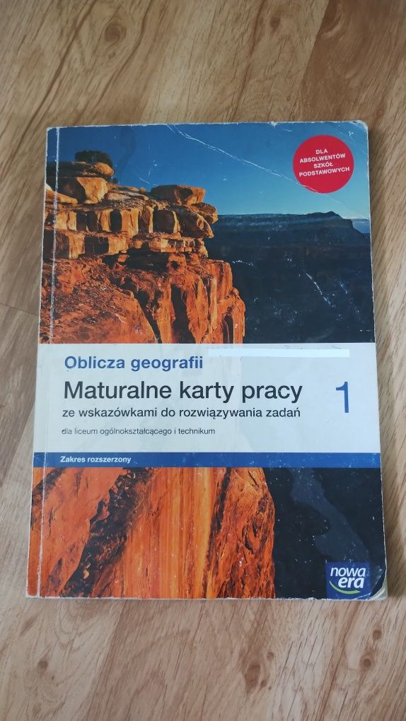 Oblicza geografii 1.Karty pracy zakres rozszerzony