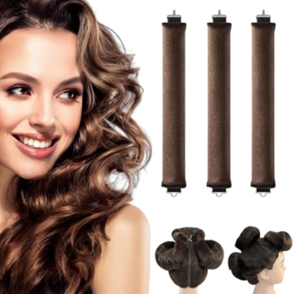 Бігуді 3шт Heatless Curling Rod