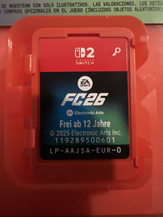 FC26 FIFA nintendo switch 2