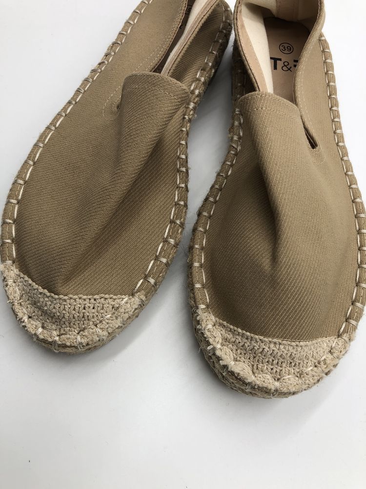 Espadryle damskie 39