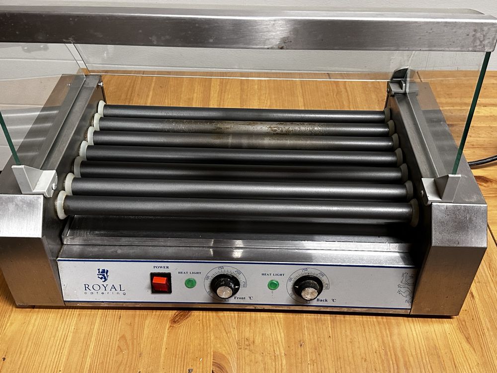 Roller grill elektryczny do parówek  hot dog Royal Catering