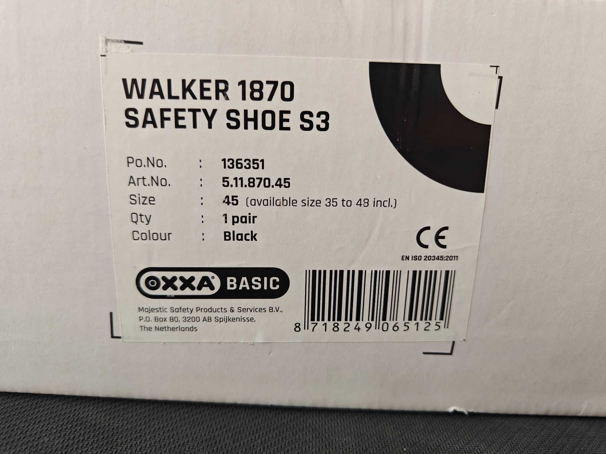 Obuwie ochronne OXXA Walker 1870 S3