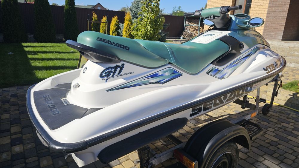 Гідроцикл BRP SEA DOO GTI на 717, відмінний стан, документи, лафет