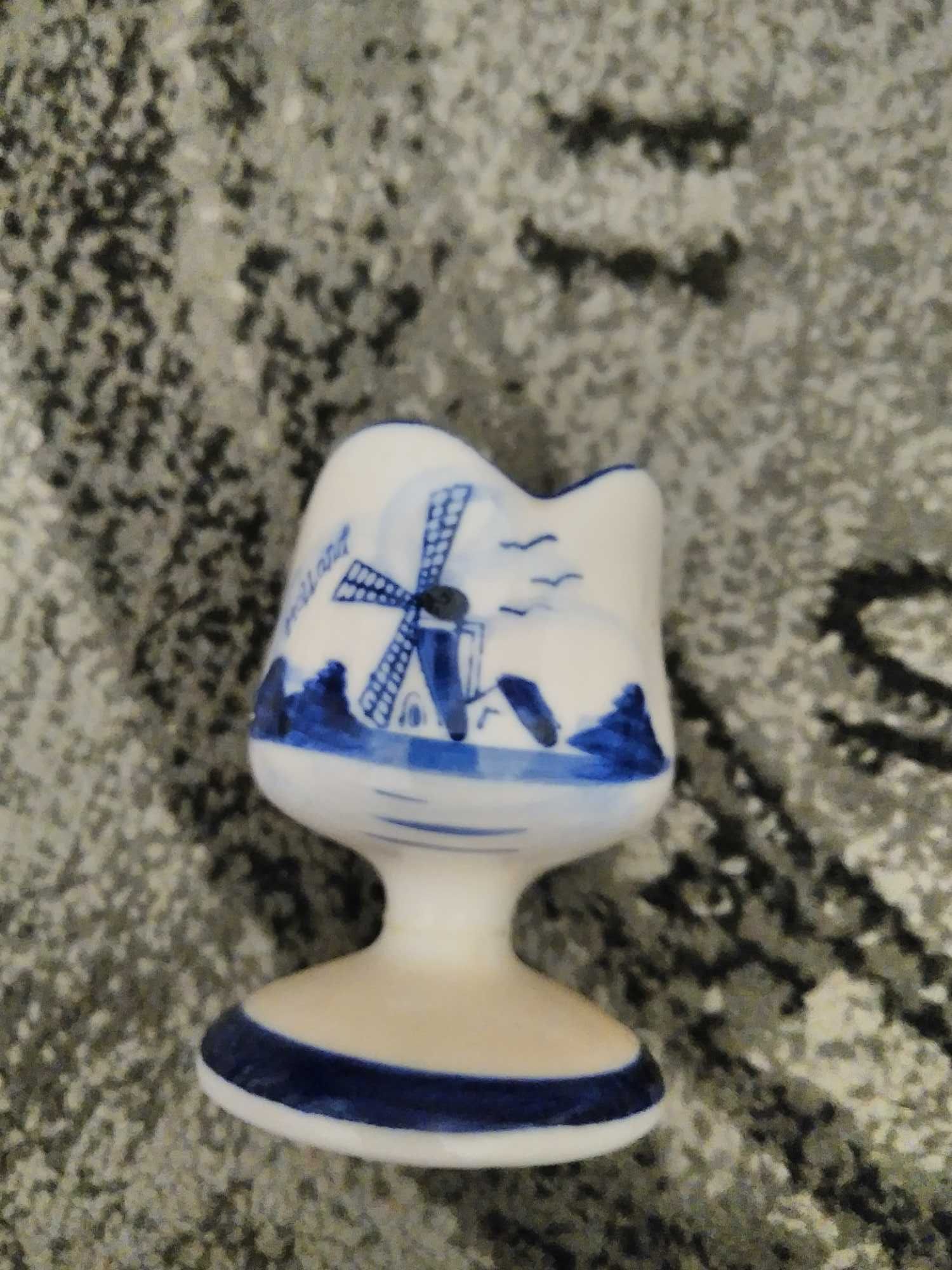 Delft blue  holenderski porcelanowy kieliszek