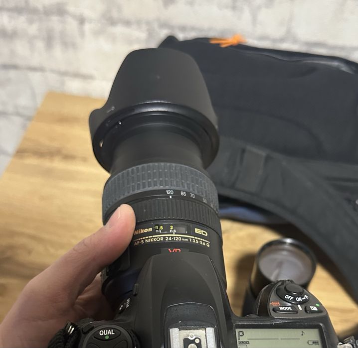Объектив Nikon и Tamron + фоторюкзак Lowepro