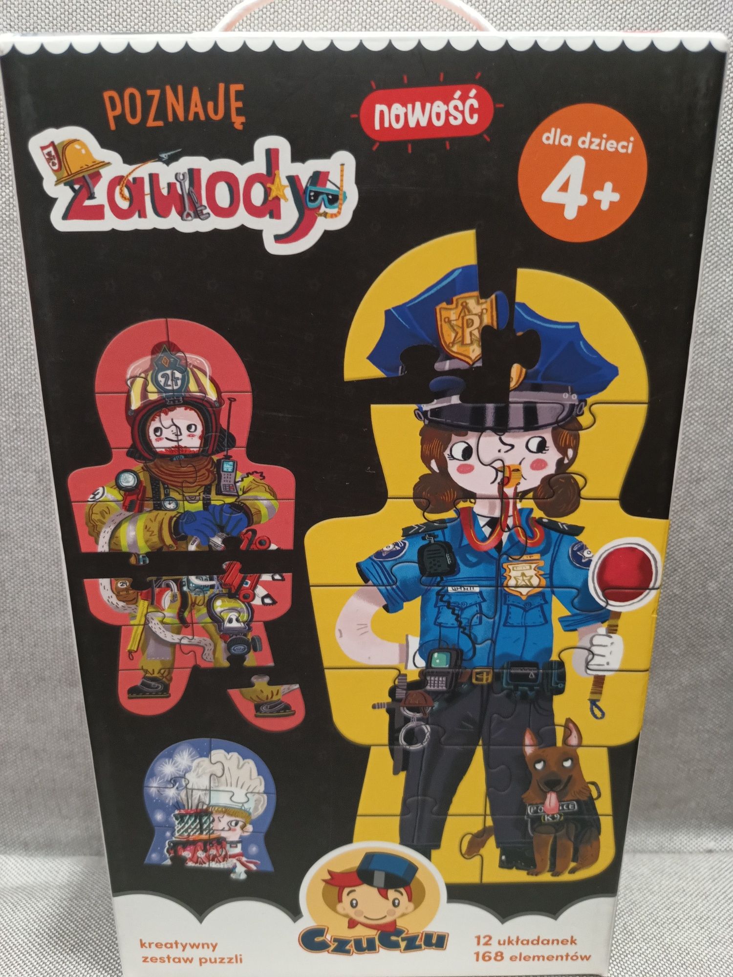 Puzzle Czuczu- Zawody 4+,Moje cialo3+