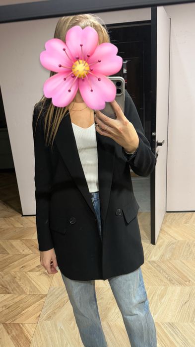 Пиджак Zara xc черный