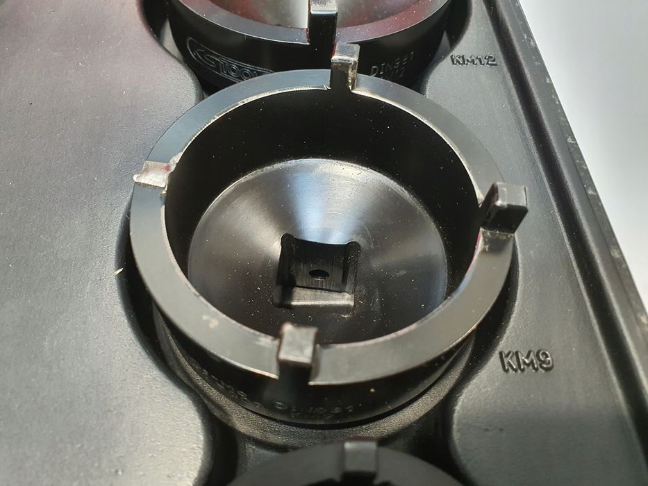 Zestaw Nakrętek Pierścieniowych Zęby Zewnętrz KSTools #4385