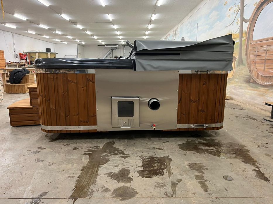 Balia ogrodowa akryl beczka jacuzzi basen