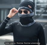Czapka i komin zimowa ciepła pluszowa