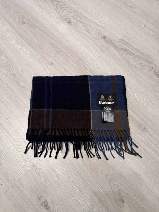 Шерстяной шарф barbour