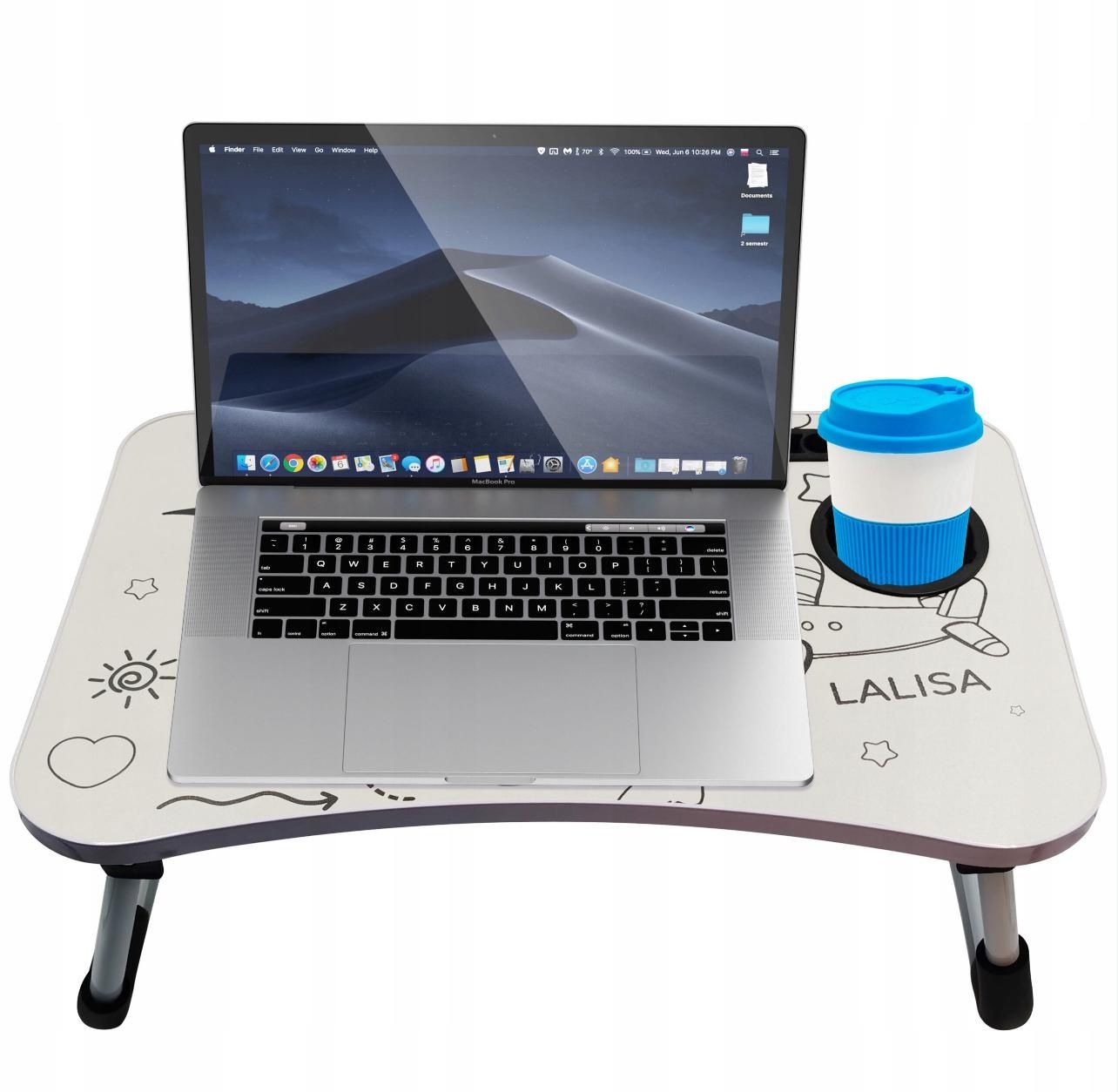 Stolik rozkładany dla dziecka stolik pod laptopa stolik do łóżka