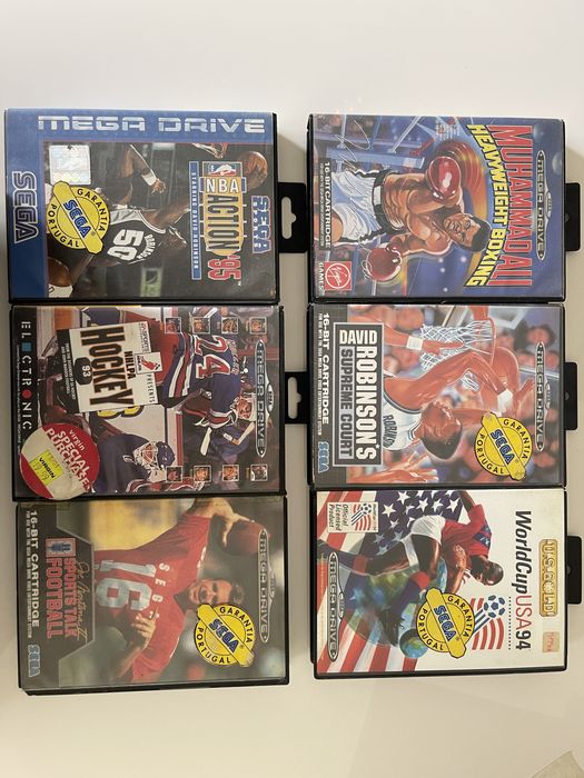 Jogos Mega Drive Sports