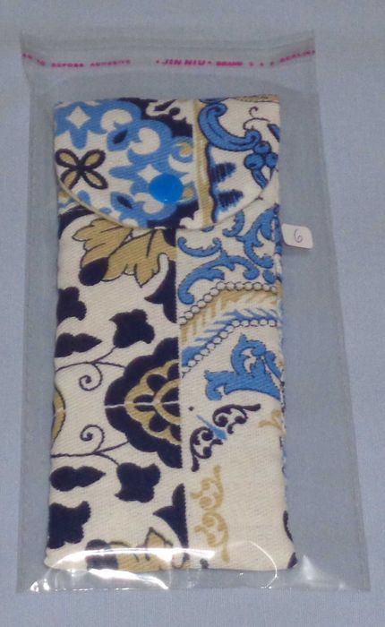 Estojo em tecido com fecho de mola 6 (NOVO)