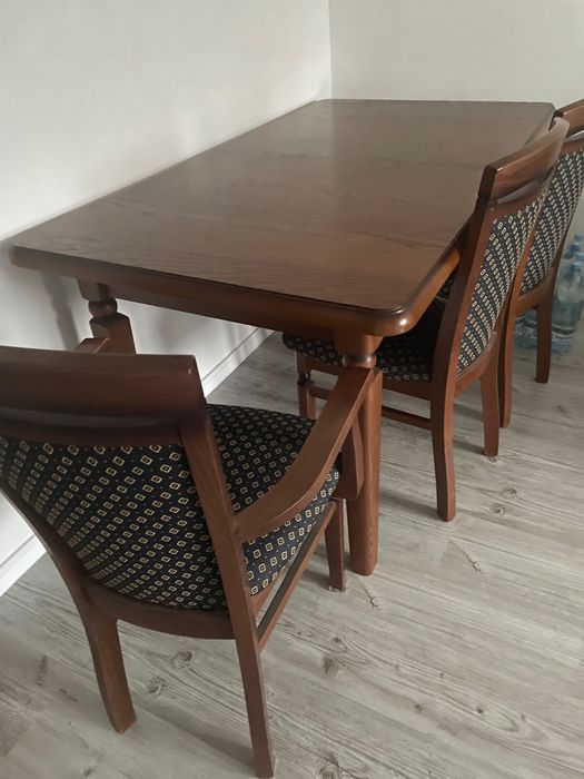 Stół z krzesłami Bawaria