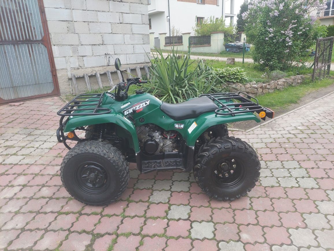 Quad Yamaha Grizzy Bruin 350 - 4x4 - remont silnika ! Homologacja !