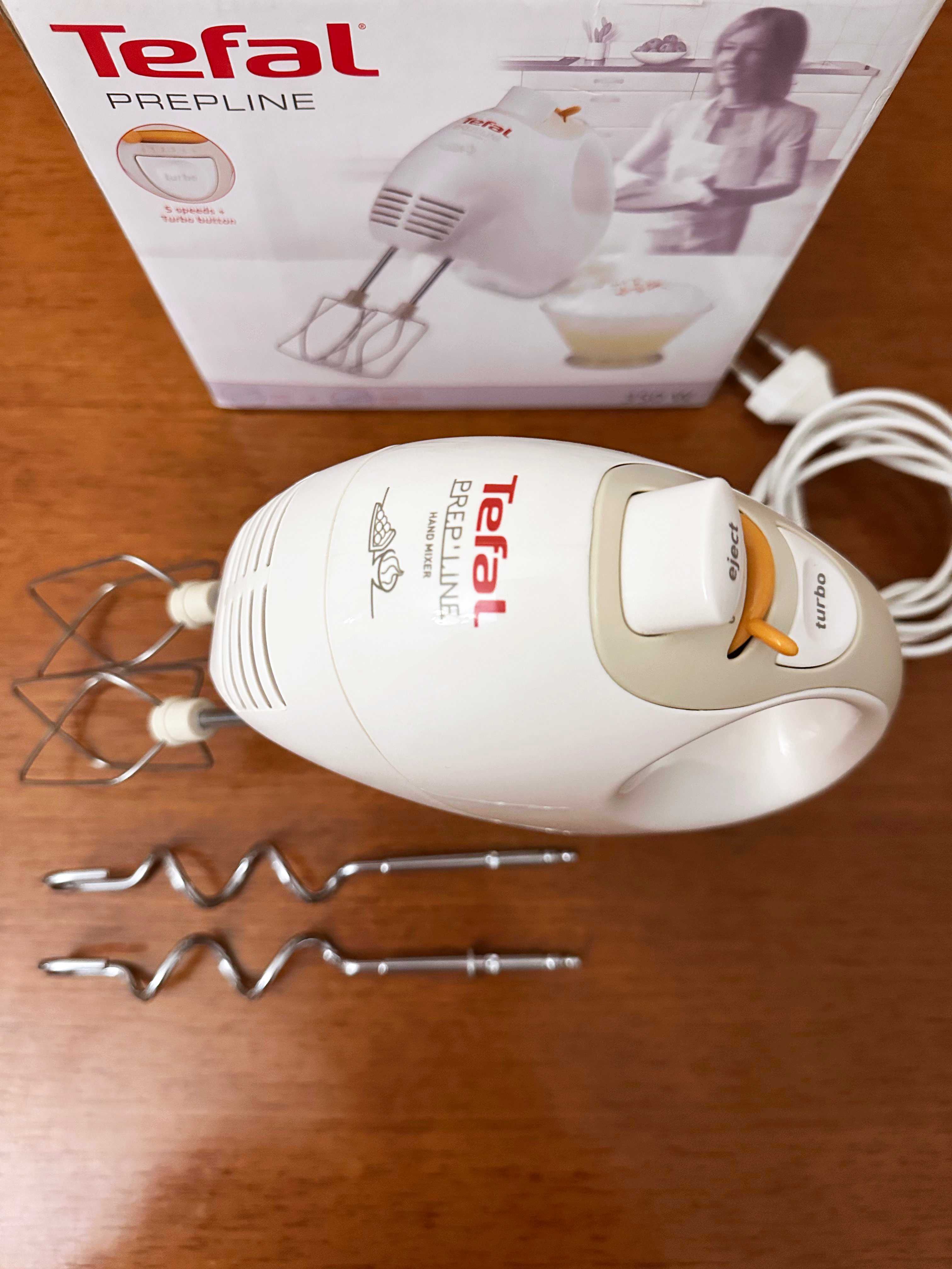 Ручной миксер Tefal Prepline 350W Венчики для взбивания и замешивания
