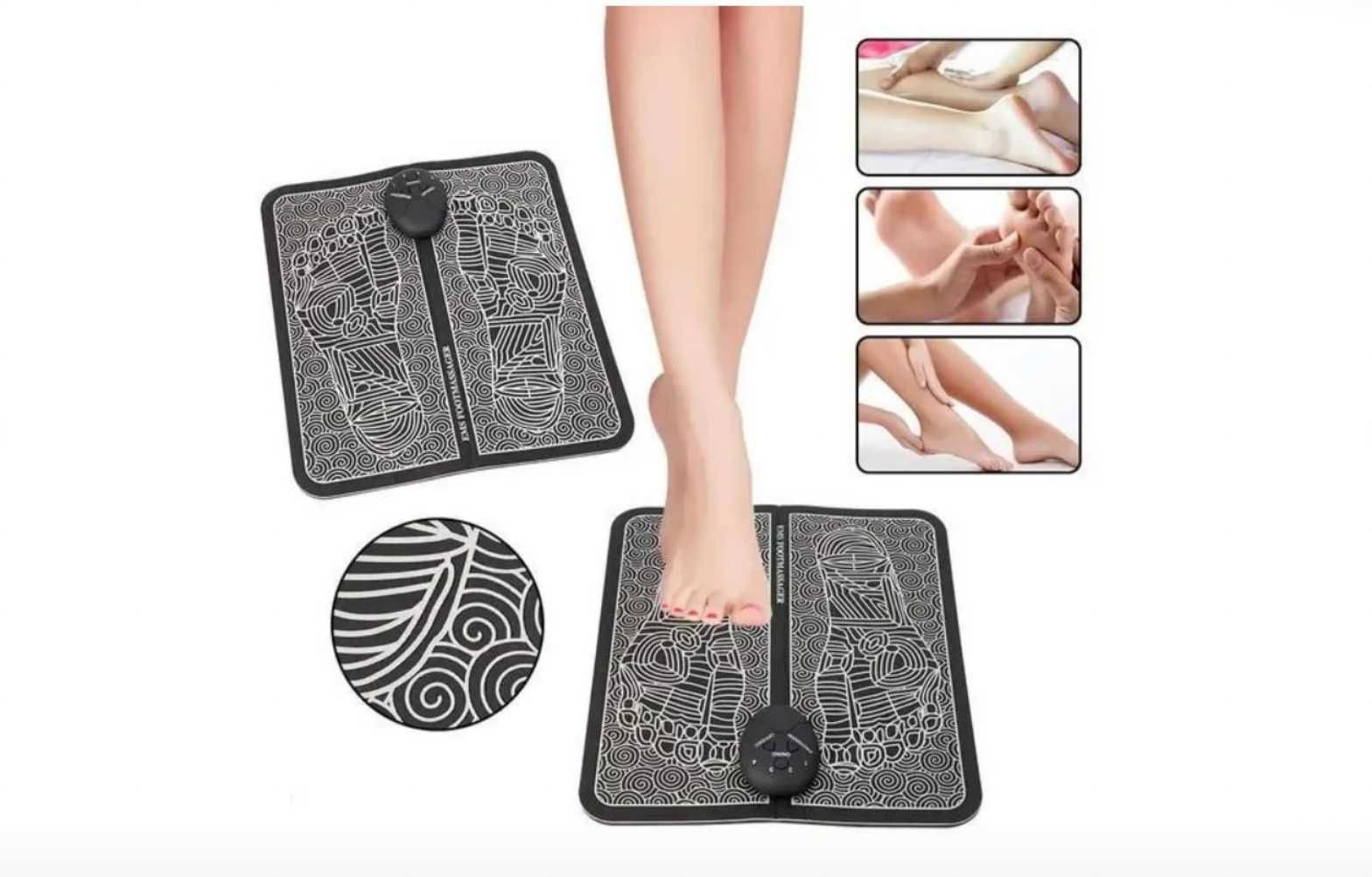 Массажный стимулирующий коврик EMS Foot Massager для ног