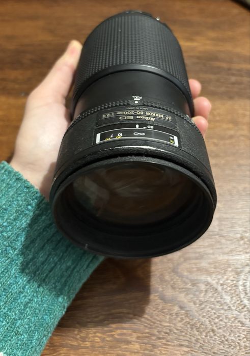 Lente de câmara Nikon ( AF NIKKOR 80-200mm 1:2.8)