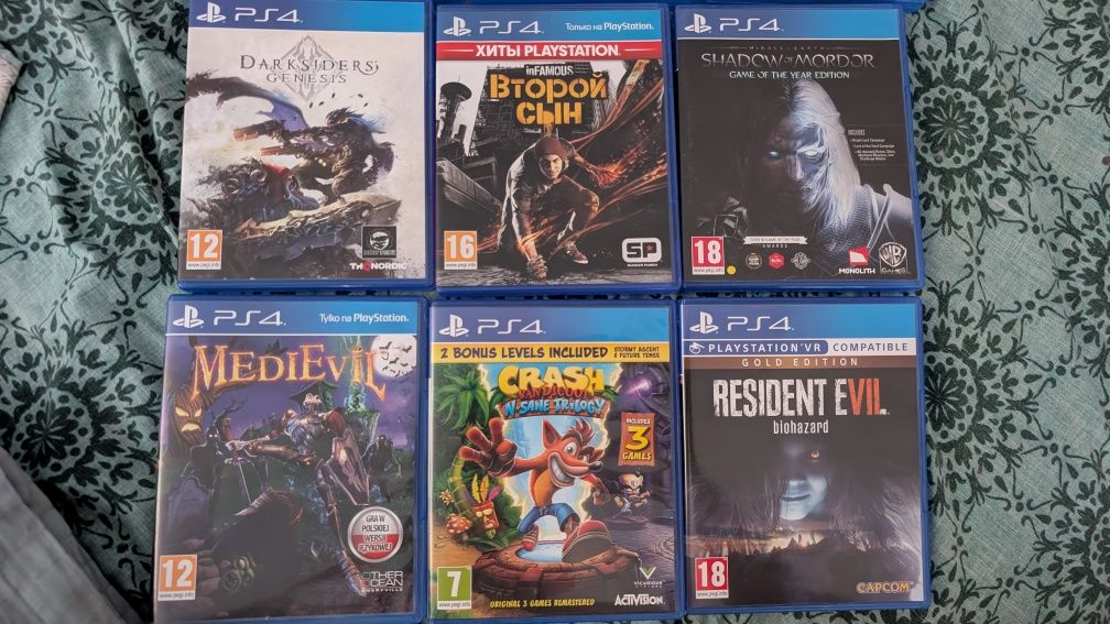 PS5 Ps4 б/у і нові ігри