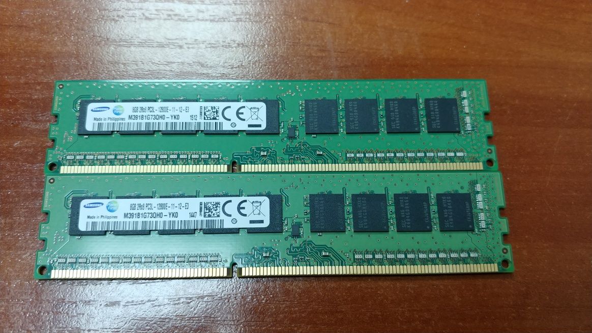 Samsung/Hynix DDR3 PC3-10600/12800 1333/1600Mhz 4 Gb