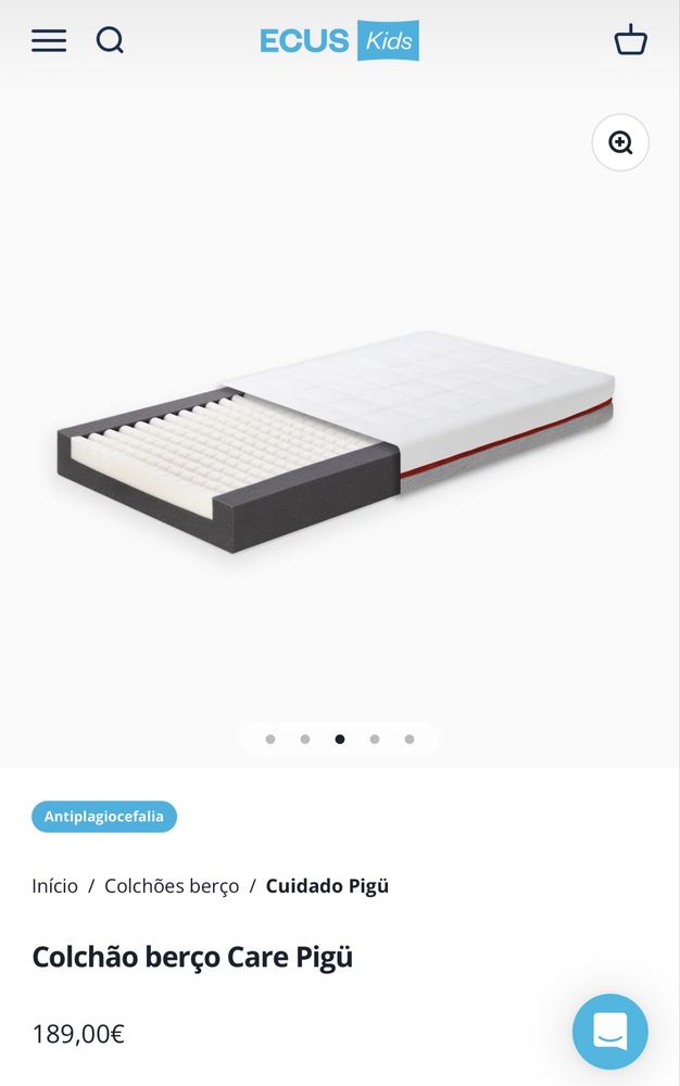 Colchão para berço