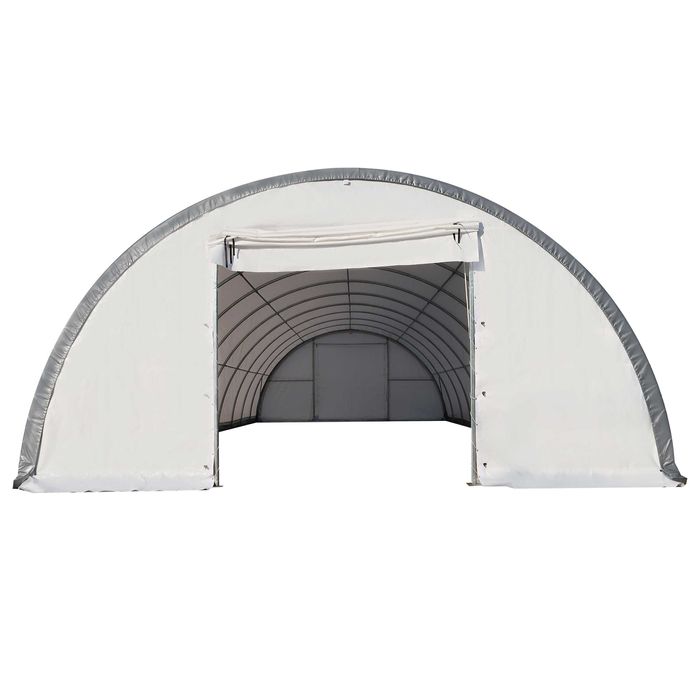 Hala namiotowa łukowa 12x18x6 magazyn konstrukcja ocynkowana wiata