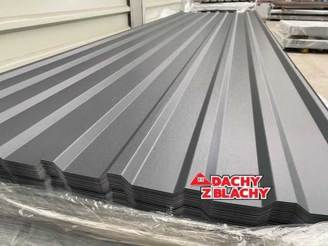 Blacha Trapezowa T-18 Grafit 7016Mat