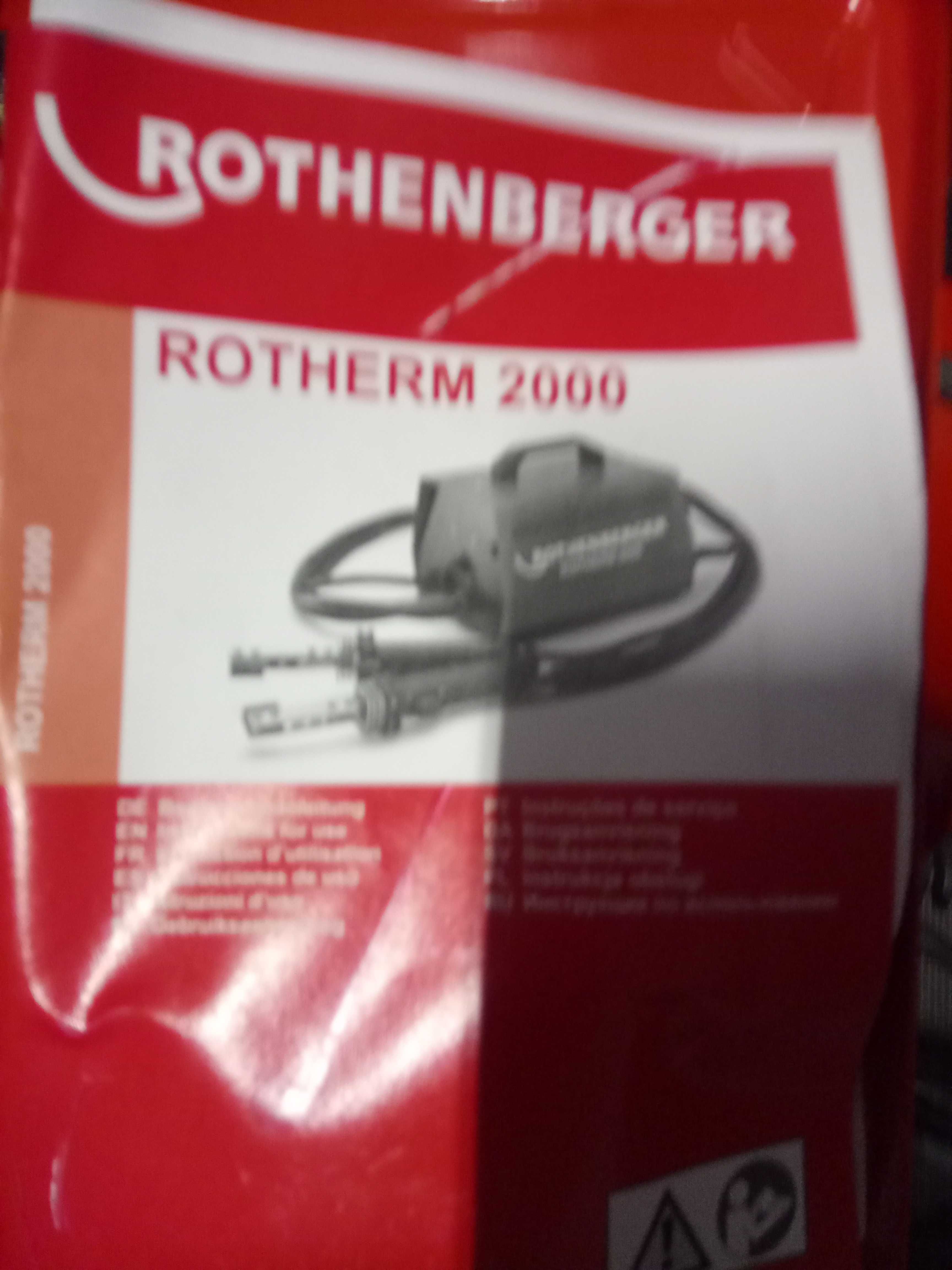 Lutownica  elektryczna Rothenberger ROTHERM 2000 fv.23%