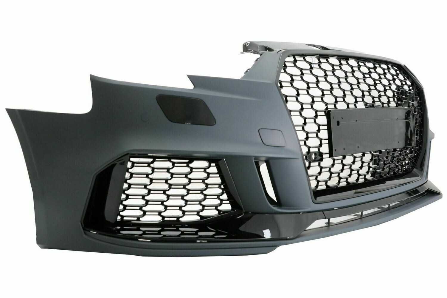 Para-choque frontal estilo RS3 para AUDI A3 8V 2016 a 2021 + grelha