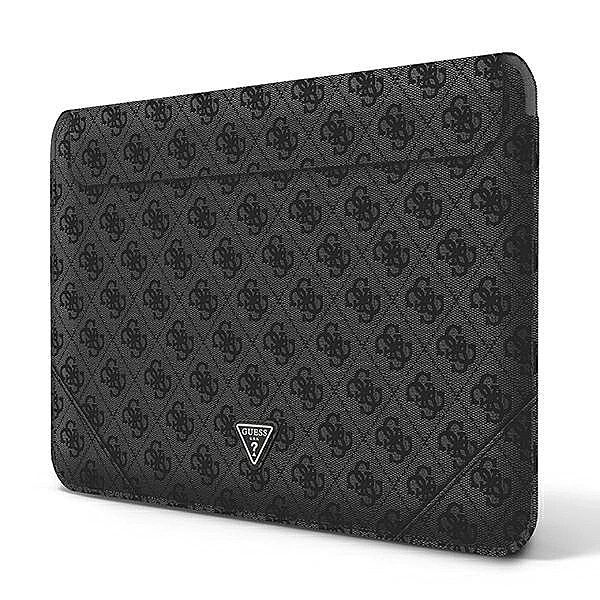 Pokrowiec Guess 4G Uptown Triangle Logo na laptopa 13-14'' - czarny