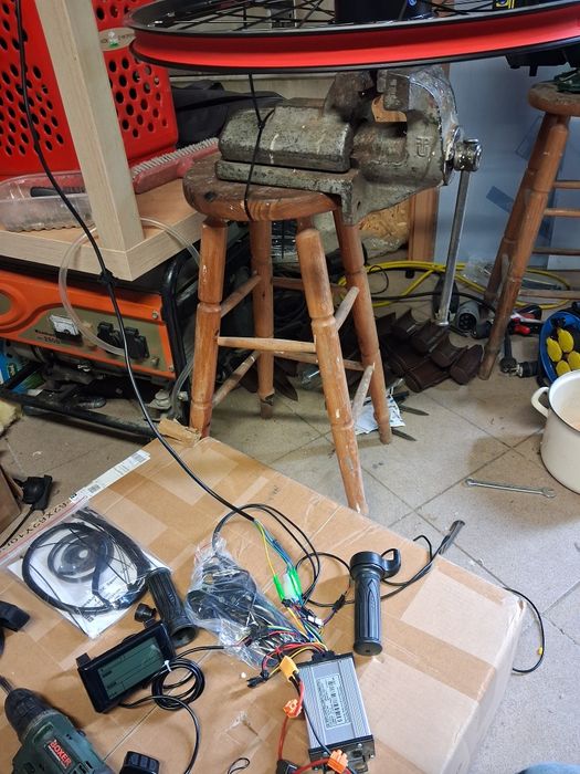 Zestaw konwersji roweru na rower elektryczny