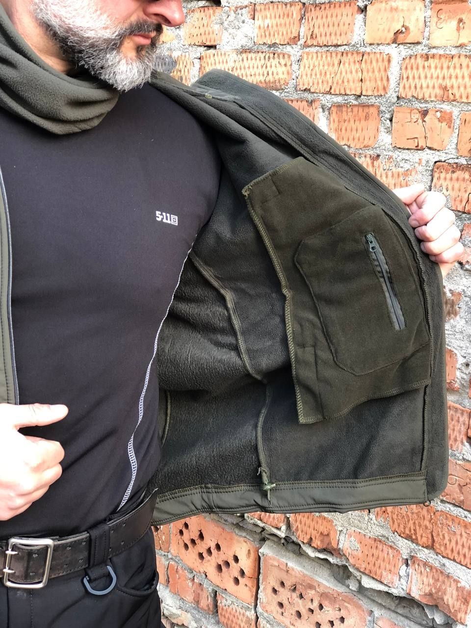 Тактична куртка Soft Shell  олива