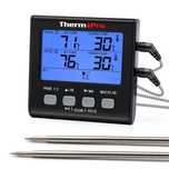 Cyfrowy Termometr do Mięsa 2x Sonda do Piekarnika ThermoPro TP17B