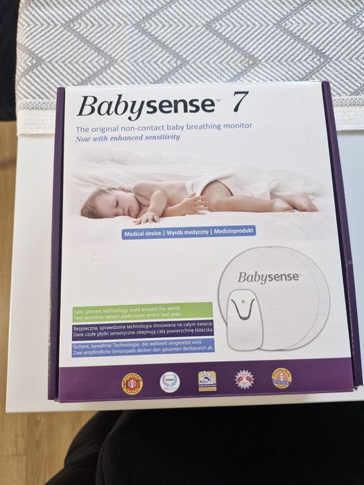 Monitor oddechu dla niemowląt Baby sense 7