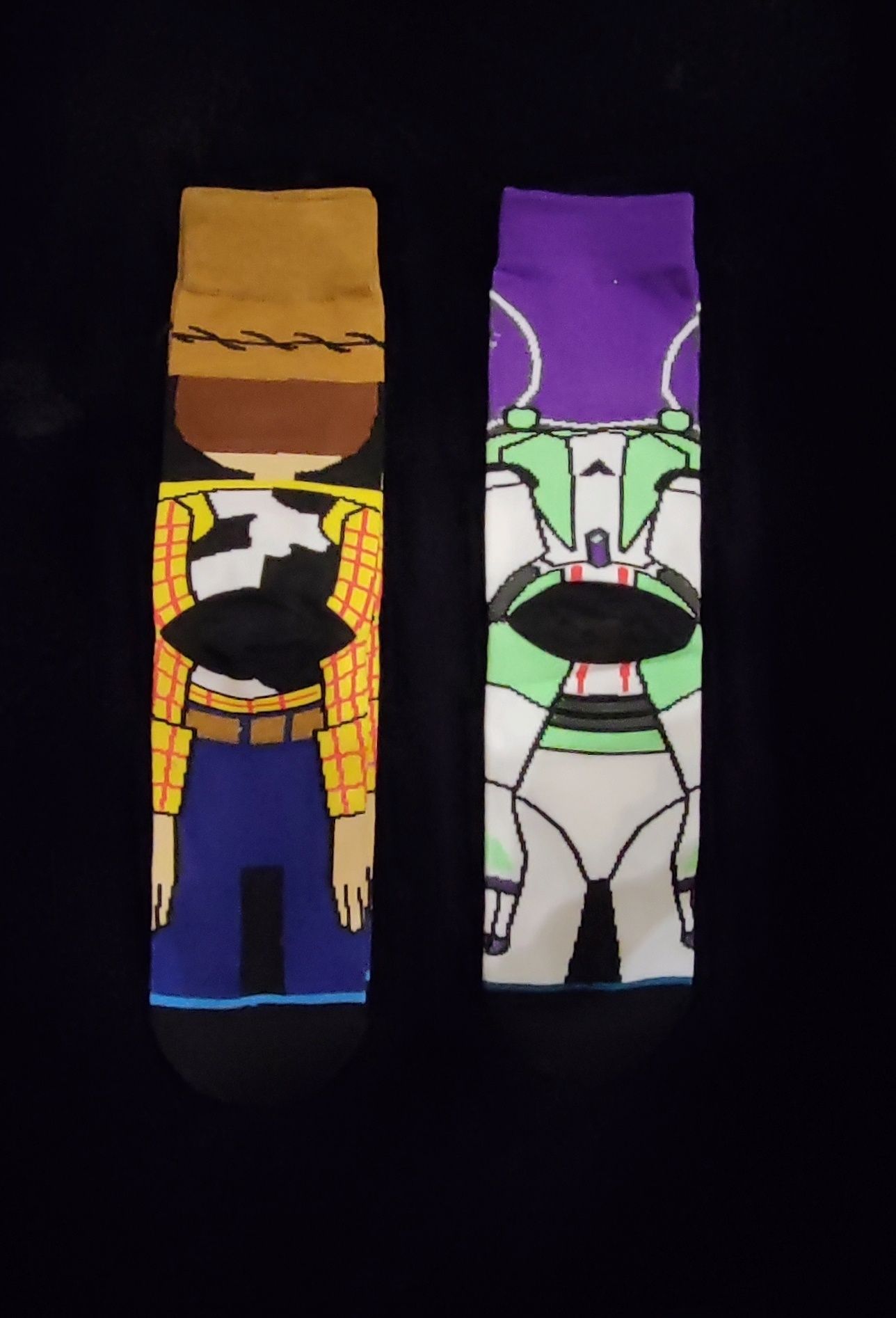 Skarpety bajkowe z Toy story nowe wielokolorowe.