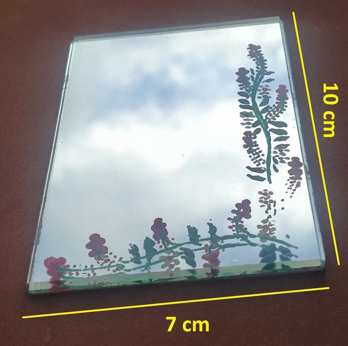 Espelho – 10x7cm Pintado mão